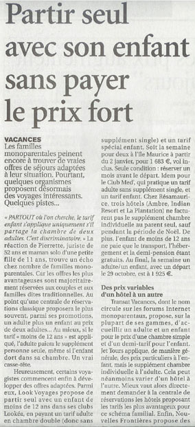 Article du Figaro