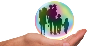 9 % des enfants mineurs vivent dans une famille recomposée