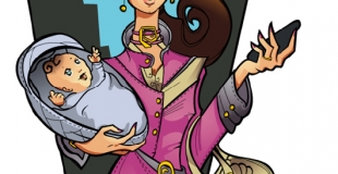 Un billet humoristique sur le congé parental par Karine Sicourmat