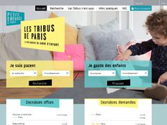 Les Tribus de Paris, site gratuit d'annonces de garde d'enfant